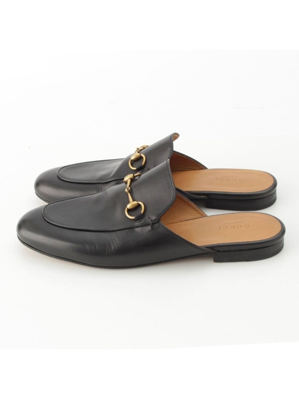 Gucci Horsebit Slippers Shoes Black - Picture 3 of 10